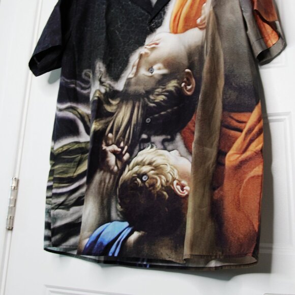 BNWT SS23 BALMAIN BAROQUE MOTIF SHIRT 42 - Picture 6 of 14